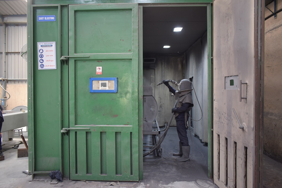 Sand Blasting Facility